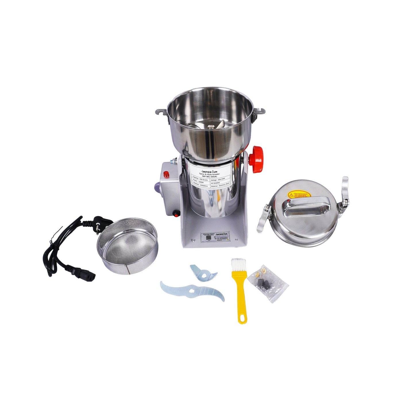 300 GM Spice Grinder Machine – Stainless Steel Masala Grinder for Regular Domestic Use | Imperium Ventures