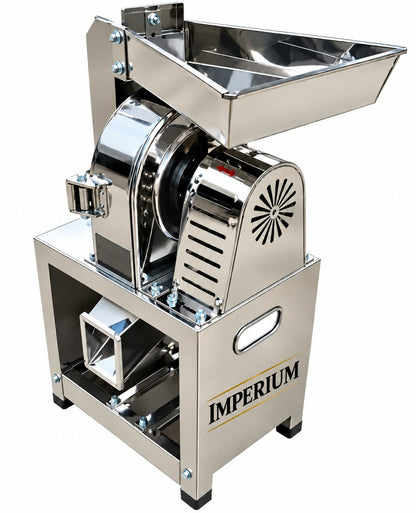 Imperium Superfine Masala Grinder Machine, 3000 W, 50–100 kg/hr, Stainless Steel Commercial Spice Grinding Machine