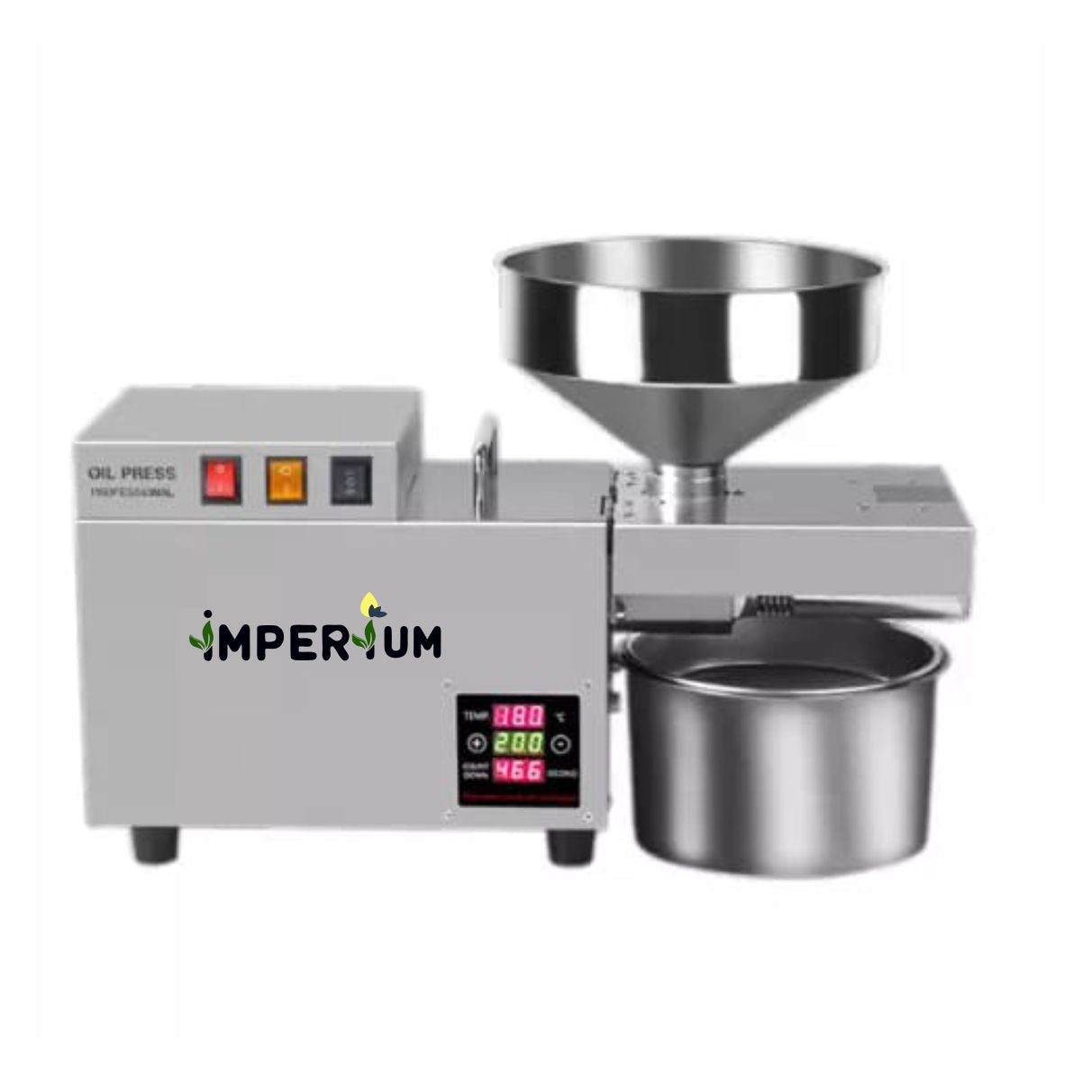 IMP - 15 TC 1200W Semi Commercial Oil Machine – High Capacity Oil Extraction Machine for Businesses | Imperium Ventures