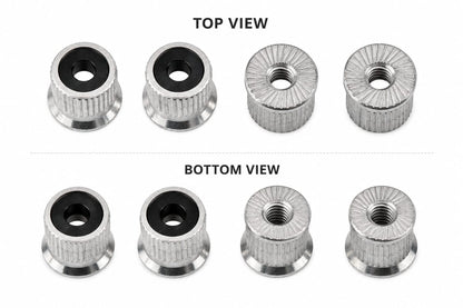 Imperium Jar Lock Nuts Pack Of 4 for Masala Grinder | Original Spare parts | Imperium Ventures